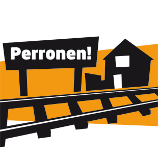 Logo tegnet af Torben Jantzen til perronen