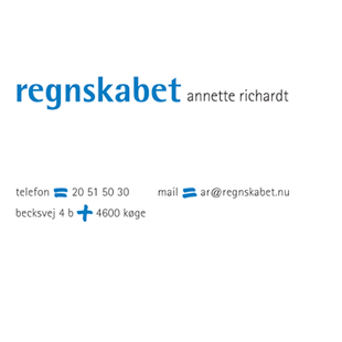 Logo tegnet af Torben Jantzen til regnskabetnu